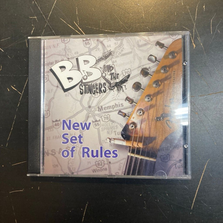 B.B. And The Stingers - New Set Of Rules CD (VG/VG+) -blues rock-